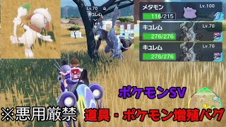 【ポケモンSV】ドーブルを使った道具・ポケモン増殖バグのやり方【現在アプデ修正済み】 [upl. by Nilyak]