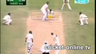 Graeme Smith Hundred Aus vs SA Perth Test Day 4 2008  Cricket Online TVmp4 [upl. by Nodnart898]