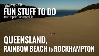 An Australia Road Trip  Queenslands Rainbow Beach to Rockhampton [upl. by Redmund]