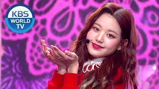 IZONE  La Vie en Rose  아이즈원  라비앙로즈 Music Bank Hot Debut  20181102 [upl. by Sutelc]