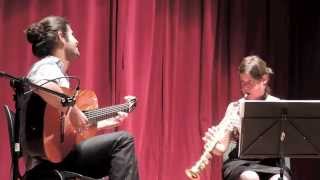 Café 1930 Astor Piazzolla  Duo In Uno  Giulia Tamanini amp José Ferreira [upl. by Tegdirb]