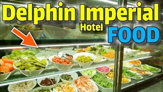 Delphin Imperial Hotel FOOD  WALKING TOUR  Delphin Hotel [upl. by Tremain]