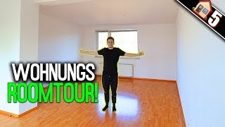 Unsere NEUE WOHNUNG ROOMTOUR Leer  Max und Chris [upl. by Acirema]