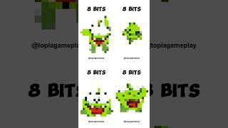 64 bits 32 bits 16 bits 8 bits 4 bits 2 bits 1 bit 12 bit 14 bit  Emotion 0m Nom shorts [upl. by Kenway468]