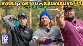 Rauli ja Arttu vs KalevauvaFI [upl. by Ahseikal]