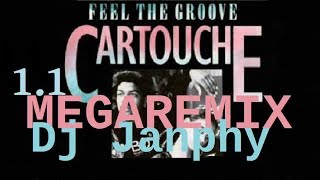 CARTOUCHE  Feel the groove  2018 megaremix 11 Dj Janphy [upl. by Caputo903]