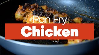 Pan Fry Chicken Drumstick  Chicken Leg Piece Fry deepika samayal [upl. by Barbra]