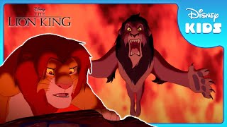 Simba vs Scar The Final Showdown  The Lion King  Disney Kids [upl. by Cecile401]