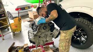 2014 RAM 1500 REMANUFACTURED ENGINE ASSEMBLY AND INSTALL [upl. by Pich]