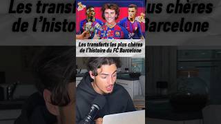 Qui est la pire recrue du FC Barcelone 😱 tendance football jetpunk foot jeu quiz short [upl. by Alesiram]