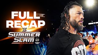 Full SummerSlam 2024 highlights [upl. by Eesdnyl]