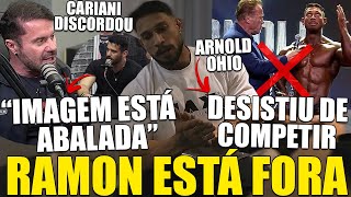 É OFICIAL RAMON DESISTE DE SUBIR NO ARNOLD CARIANI DISCORDA AO VIVO DO GORGO SOBRE A DECISÃO [upl. by Furie649]