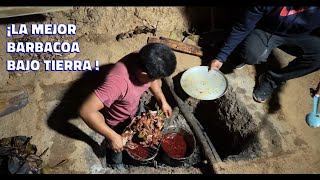 Como hacer la mejor barbacoa de Borrego en horno de tierra muy laborioso pero vale la pena [upl. by Shirah963]