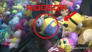 RIGGED CLAW MACHINE FAIL [upl. by Adnoluy]