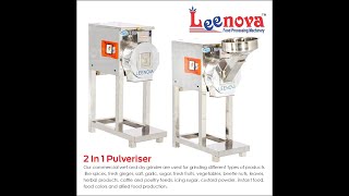 2 IN1 PULVERISER  MASALA GRINDER AATA CHAKI  LEENOVA KITCHEN [upl. by Obau]