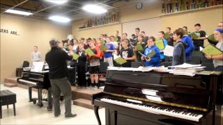 Middle School Choir in Class [upl. by Trotter]