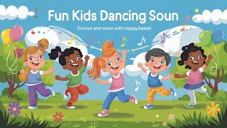 Fun Kids Dancing Song  Groove and Move with Happy Beats [upl. by Constantin]