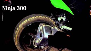 Exhaust Note  Pulsar RS200  Ninja 300  Gopro Hero 4 [upl. by Haem]