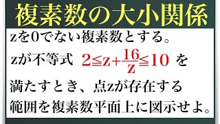 複素数の大小関係〜不等式で表されてたら気を付けろ！〜 [upl. by Adlesirk]