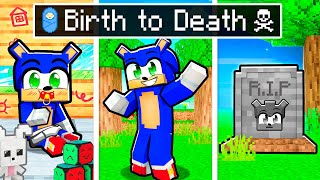 BIRTH to DEATH of SONIC in Minecraft [upl. by Eceinaj781]