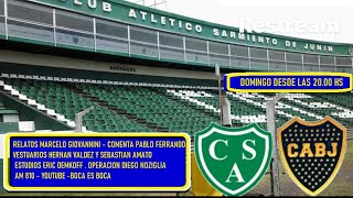 Sarmiento de Junin vs Boca  Fecha 22  Liga profesional Argentina [upl. by Leak251]