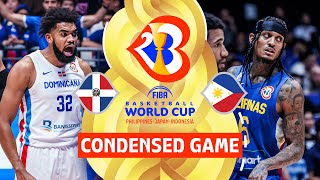 Dominican Republic 🇩🇴 vs Philippines 🇵🇭  Full Game Highlights  FIBA Basketball World Cup 2023 [upl. by Lothario]