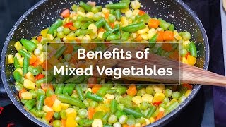 Benefits of MIXED VEGETABLES  vegetables for health  healthy tips [upl. by Gav]