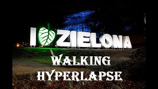 Zeliona Gora Poland Walk Hyperlapse  Zeliona Gora Польша Прогулка Гиперлапс [upl. by Kcirret]