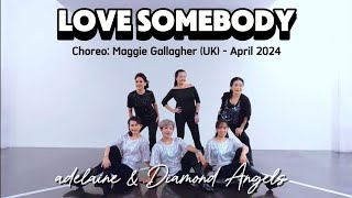 Love Somebody  Line Dance  ChoreoMaggie Gallagher UK  April 2024 [upl. by Eiduj]