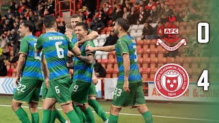 Airdrie FC 04 Hamilton Accies  Match Highlights [upl. by Leahcimsemaj23]