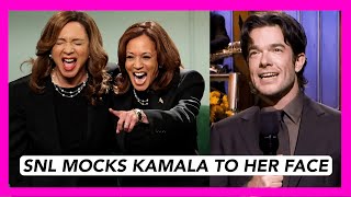 How SNL treated Kamala Harris John Mulaney review [upl. by Soilisav315]