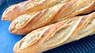 Baguettes irresistibles Receta fácil para hacer en casa [upl. by Frants901]