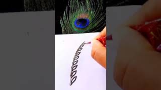 Easy leaves vine 🌿 mehndi leaf youtubeshorts [upl. by Niras17]