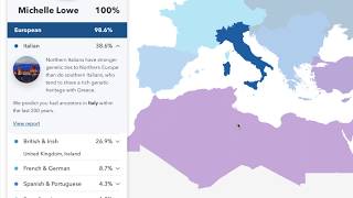 My 23andMe DNA Ancestry Results [upl. by Akkinahs]