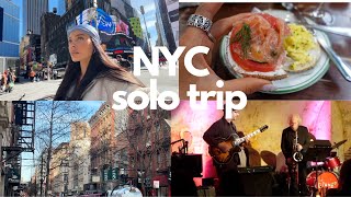 my solo trip to new york  diaries [upl. by Darcia]