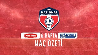 KERVAN GIDA amp BITRON FC 2024 Bahar Sezonu 6 Hafta Maç Özet [upl. by Dachia]