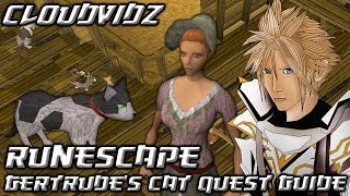 Runescape Gertrudes Cat Quest Guide HD [upl. by Anaujait]