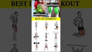 Legs workout musclebuilding legsworkout sadifitness [upl. by Nauwtna462]