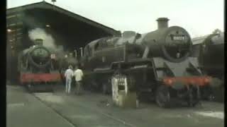 Awayday 1989 BBC David Shepherd amp Peter McEnery visit the Severn Valley Railway [upl. by Assisi]