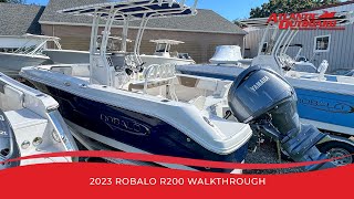 2023 Robalo R200 Walkthrough [upl. by Enoid]