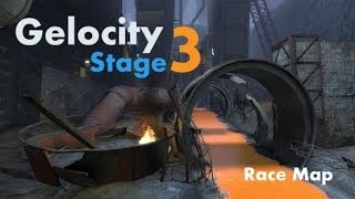 Portal 2 Racing  Gelocity Stage 3 [upl. by Petua]