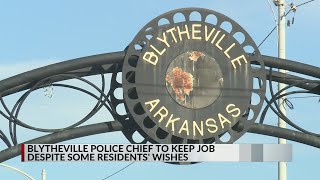 Blytheville police chief survives noconfidence vote [upl. by Laeahcim428]