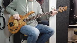 Mensinger Short Scale Bass Cover  quotCharlie Browns Parentsquot [upl. by Ettenahc]