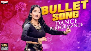 Ritika Singh Energetic Dance Performance For Bullet Song SIIMA2022  Aditya Music [upl. by Sharla29]