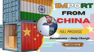 Import From China To India  Import Process and Documents From China  How To Import From Alibaba [upl. by Erda447]