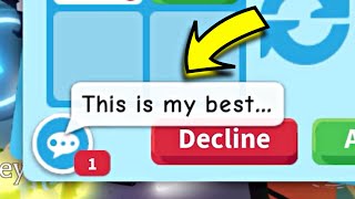 😱😫WHY THIS New PET IS GETTING NO OFFERS IN ADOPT ME…  4 COOL TRADES ADOPT ME TRADING youtube [upl. by Bili]