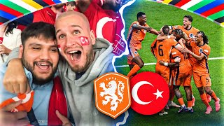 TÜRKEI FLIEGT RAUS 💀🇹🇷 BERLIN BRENNT  Türkei Vs Niederlande Viertelfinale Vlog😱 [upl. by Hsitirb]