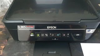 cara menyambungkan wifi epson L355 L365 L385 print dari hp [upl. by Romona903]