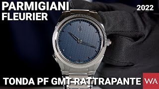 PARMIGIANI Tonda PF GMT Rattrapante A refined worldfirst [upl. by Relly]