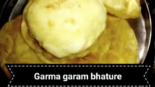 bhature recipe naramgaram bhature bhature easybhature [upl. by Ciccia]